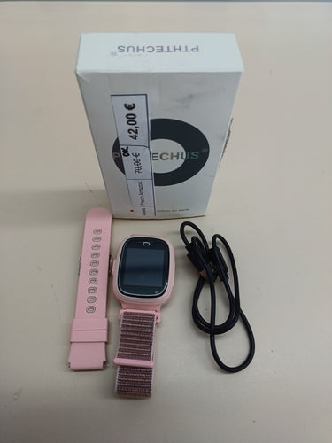 Reloj Inteligente Niños, GPS Smartwatch Niño Pantalla táctil Localizador con SOS Video Llamada Musica Bluetooth Reloj Digital Watch Regalo Compatibles con iOS Android PTHTECHUS 4G